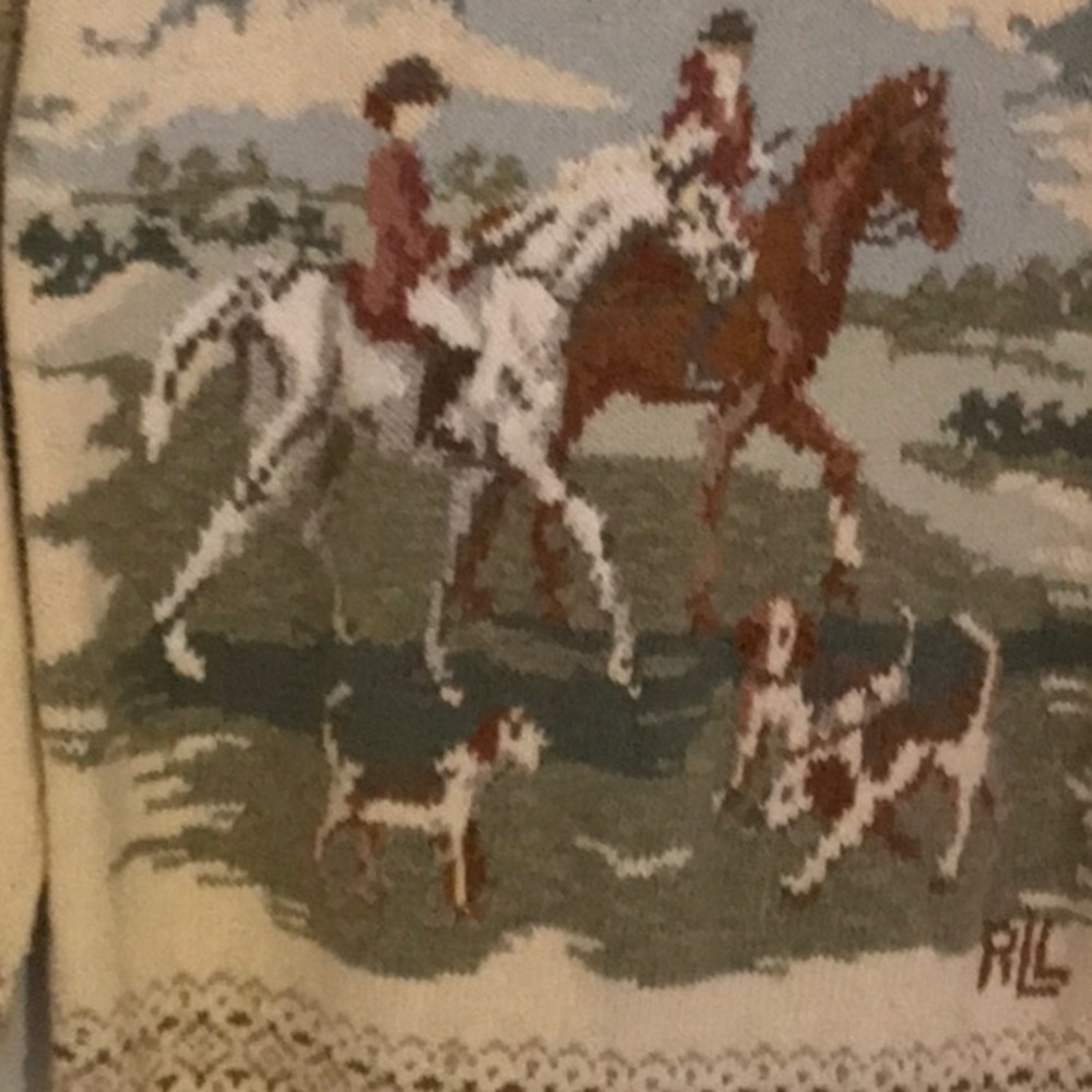 Ralph Lauren equestrian sweater